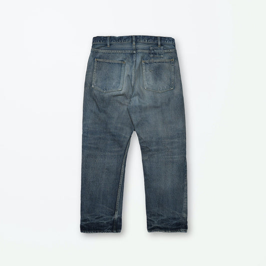 MADNESS AGING DENIM PANTS . M2 REGULAR(MADE IN JAPAN)-INDIGO