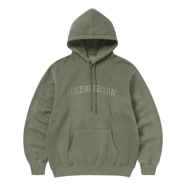 THIS IS NEVER THAT ARCH-LOGO HOODIE-MUD