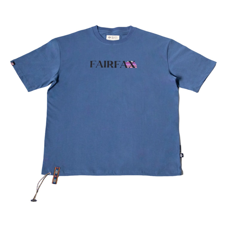 FAIRFAX CAR TEE-BLUE