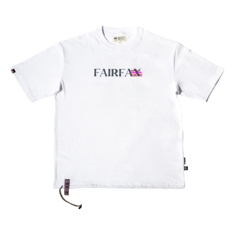 FAIRFAX CAR TEE-WHITE