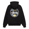 CONSIGNMENT- STUSSY CLASSIC DOT HOODIE-BLACK
