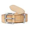 THIS IS NEVER THAT DOT LEATHER BELT-BEIGE