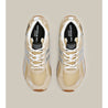 ARTICLE NO. DUNE LOW-TOP BEIGE AND SILVER LOGO RUNNER-BEIGE