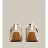 ARTICLE NO. DUNE LOW-TOP BEIGE AND SILVER LOGO RUNNER-BEIGE