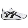 ARTICLE NO. DUNE LOW-TOP WHITE AND BLACK LOGO RUNNER-WHITE BLACK