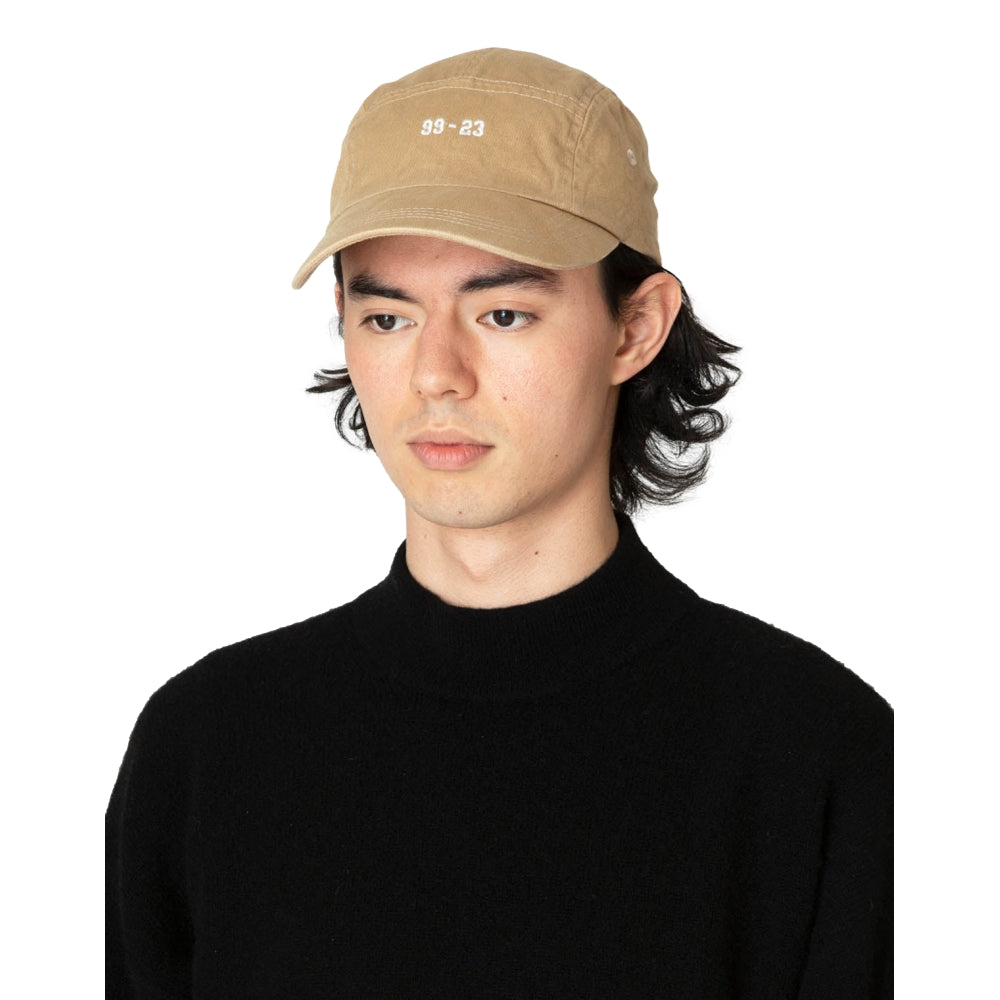 NONNATIVE DWELLER JET CAP COTTON TWILL OVERYED "99-23"-BEIGE
