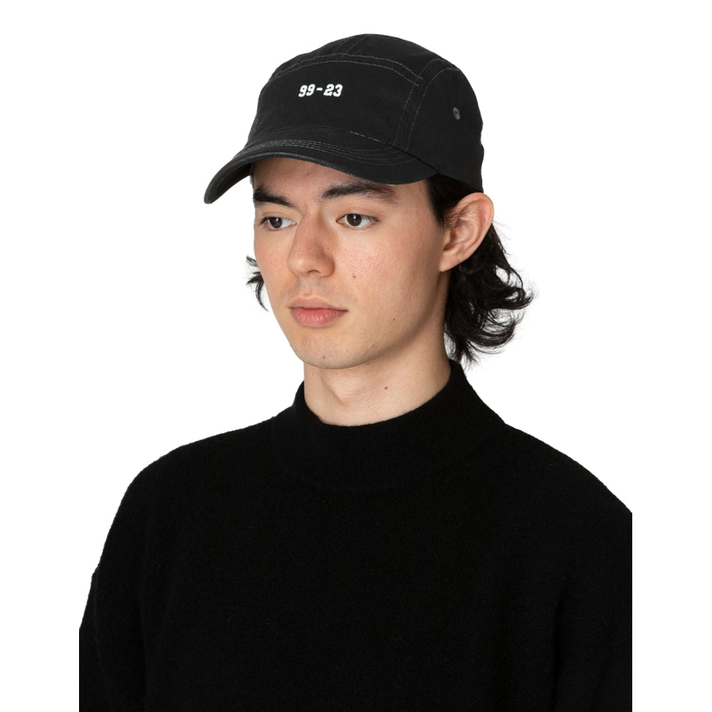 NONNATIVE DWELLER JET CAP COTTON TWILL OVERYED "99-23"-BLACK