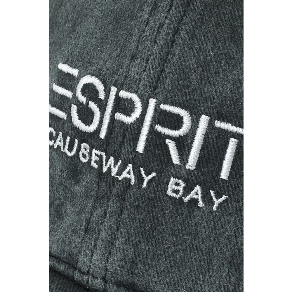 ESPRIT WASHED CAP - CAUSEWAY BAY-BLACK