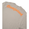 TEAMJOINED JOINED® GOTHIC EXTRA OVERSIZED LONG SLEEVES-LIGHT KHAKI/ORANGE