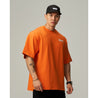 TEAMJOINED GOTHIC FONT OVERSIZED-ORANGE/CREAM