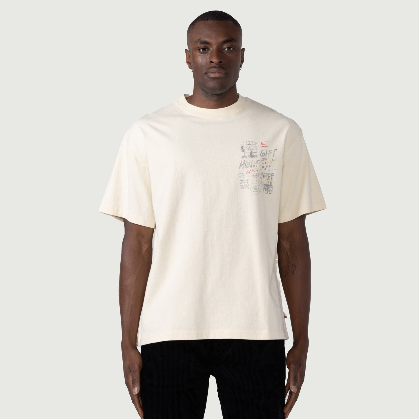 HONOR THE GIFT HTG® VIBE HIGHER SS TEE-BONE