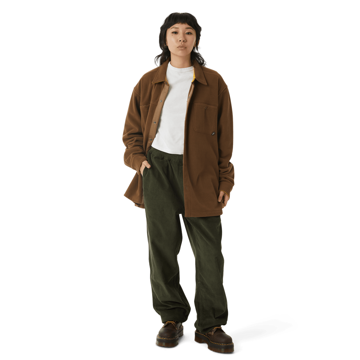 HUF HUF LEISURE SKATE PANT-DUSTY OLIVE