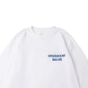 A[S]USL INSTAGRAM IS NOT REAL LIFE LONG TEE-WHITE