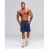 TEAMJOINED JOINED® D-MESH PIPING SHORTS-DARK BLUE