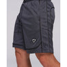 TEAMJOINED JOINED® D-MESH PIPING SHORTS-DARK GREY
