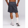 TEAMJOINED JOINED® D-MESH PIPING SHORTS-DARK GREY