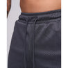TEAMJOINED JOINED® D-MESH PIPING SHORTS-DARK GREY