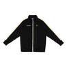 TEAMJOINED JOINED® STRIPE ZIP UP-BLACK/BEIGE