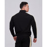 TEAMJOINED JOINED® STRIPE ZIP UP-BLACK/BEIGE