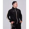 TEAMJOINED JOINED® STRIPE ZIP UP-BLACK/BEIGE