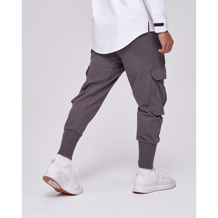TEAMJOINED JOINED® TRACK 3D POCKETS JOGGERS-DARK GREY