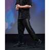 TEAMJOINED JOINED® TRACK SIDE STRIPE LOOSE JOGGERS-BLACK