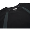 TEAMJOINED JOINED® URBAN MESH PANELED RAGLAN EXTRA-OVERSIZED-BLACK