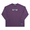 TEAMJOINED JOINED® CNY24 COILED DRAGON OVERSIZED LONG SLEEVES-DUSTY PURPLE