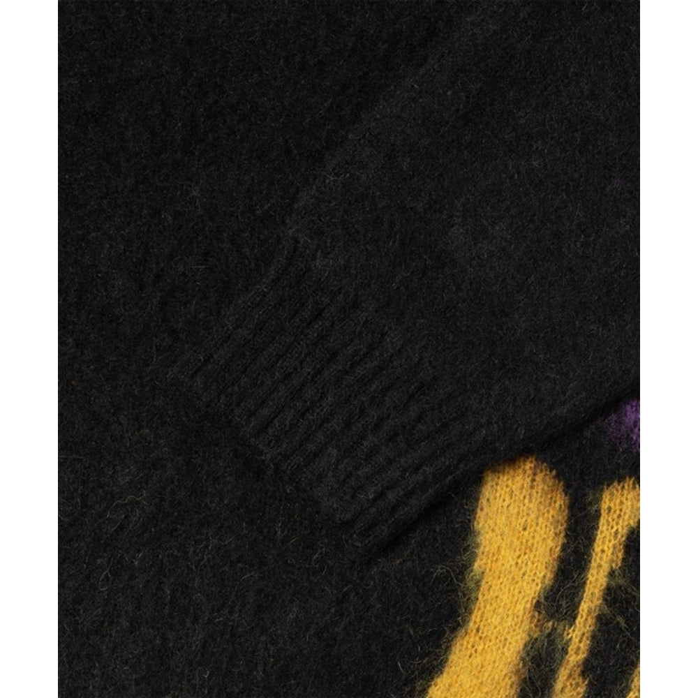 HUF JP BLOSSOM SWEATER-BLACK