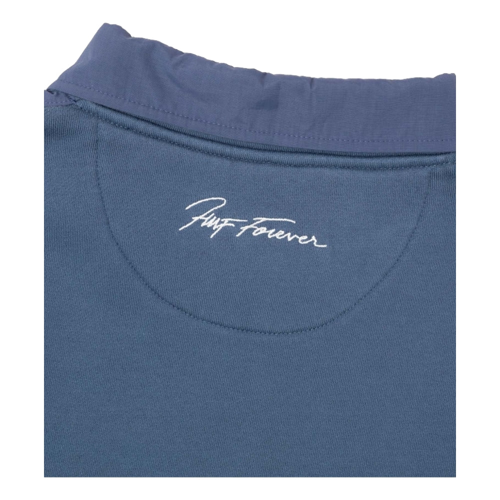 HUF JP HUF FOREVER POLO FLEECE-BLUE