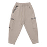TEAMJOINED JOINED® TRACK SIDE POCKETS STRAIGHT JOGGERS-KHAKI