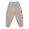TEAMJOINED JOINED® TRACK SIDE POCKETS STRAIGHT JOGGERS-KHAKI