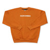 TEAMJOINED JOINED® LOGO DROP SHOULDER FLEECE PULLOVER-ORANGE