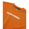 TEAMJOINED JOINED® LOGO DROP SHOULDER FLEECE PULLOVER-ORANGE