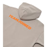TEAMJOINED JOINED® LOGO OVERSIZED HOODIE-LIGHT KHAKI/ ORANGE