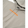 TEAMJOINED JOINED® LOGO OVERSIZED HOODIE-ORANGE/ CREAM GRAY