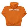 TEAMJOINED JOINED® LOGO OVERSIZED HOODIE-ORANGE