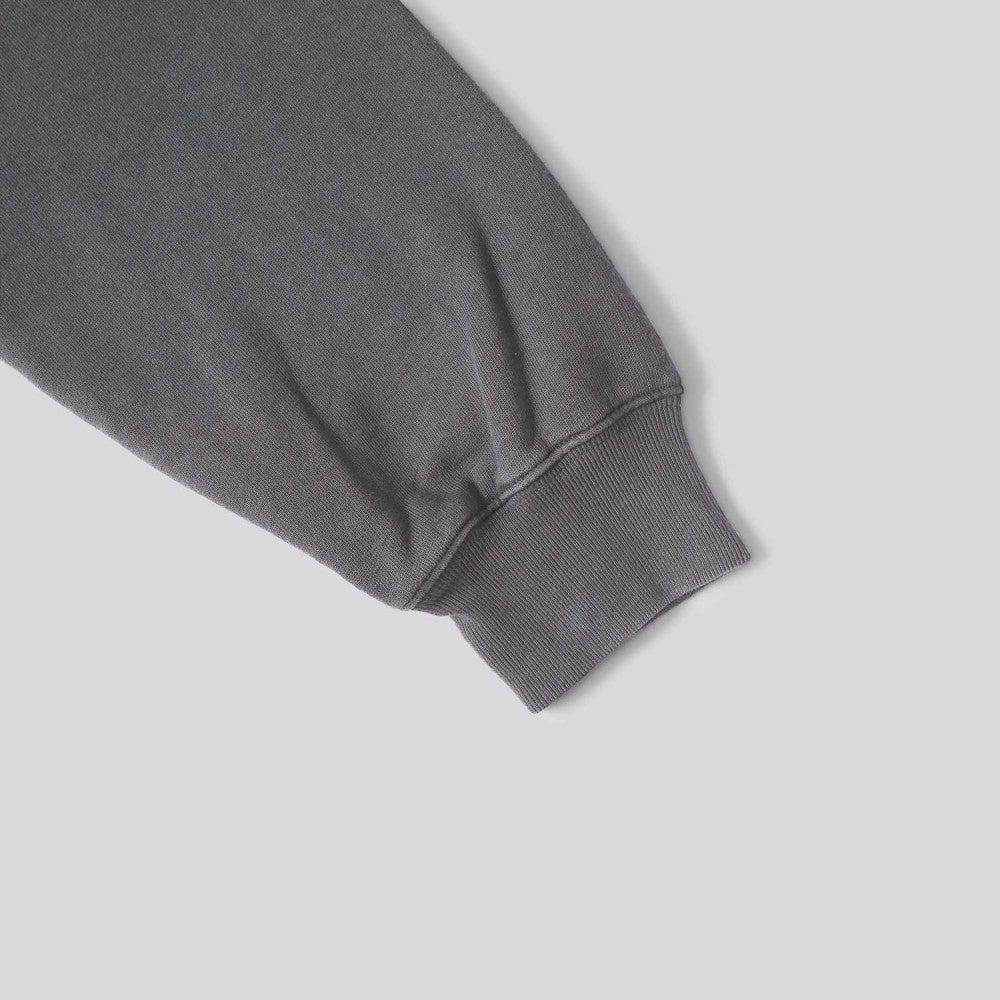 MADNESS MADNESS WASHED HOODIE-DARK GREY