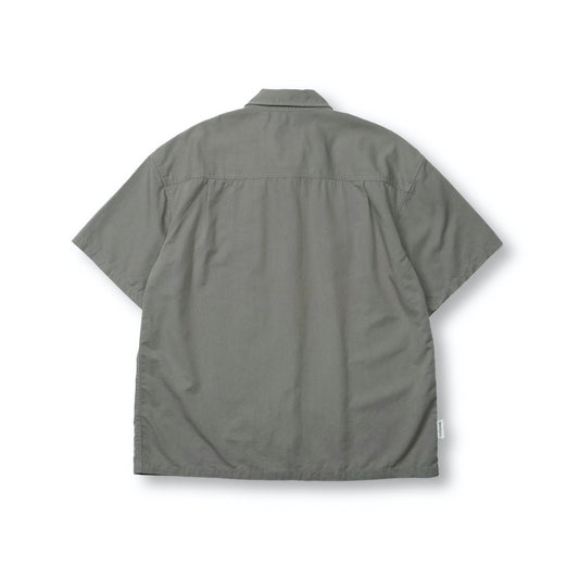 MADNESS MADRIDER FABRIC PATCHED RACING SHIRT-GREY