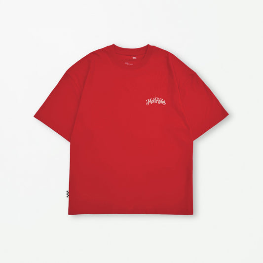 MADNESS MADRIDER PRINT TEE-RED
