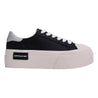 ARTICLE NO. O.G. CLASSIC PLATFORM BLACK SNEAKERS IN SILVER TAIL-BLACK / SILVER