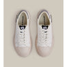 ARTICLE NO. O.G. CLASSIC PLATFORM WHITE SNEAKERS IN SILVER TAIL-WHITE SILVER