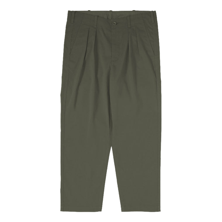 MADNESS POLYESTER CHINO PANTS-OLIVE