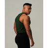 TEAMJOINED RIBBED TANK-DARK GREEN
