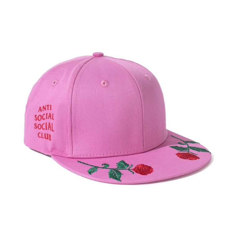 ANTISOCIALSOCIALCLUB ROSES ARE RED PINK CAP-PINK