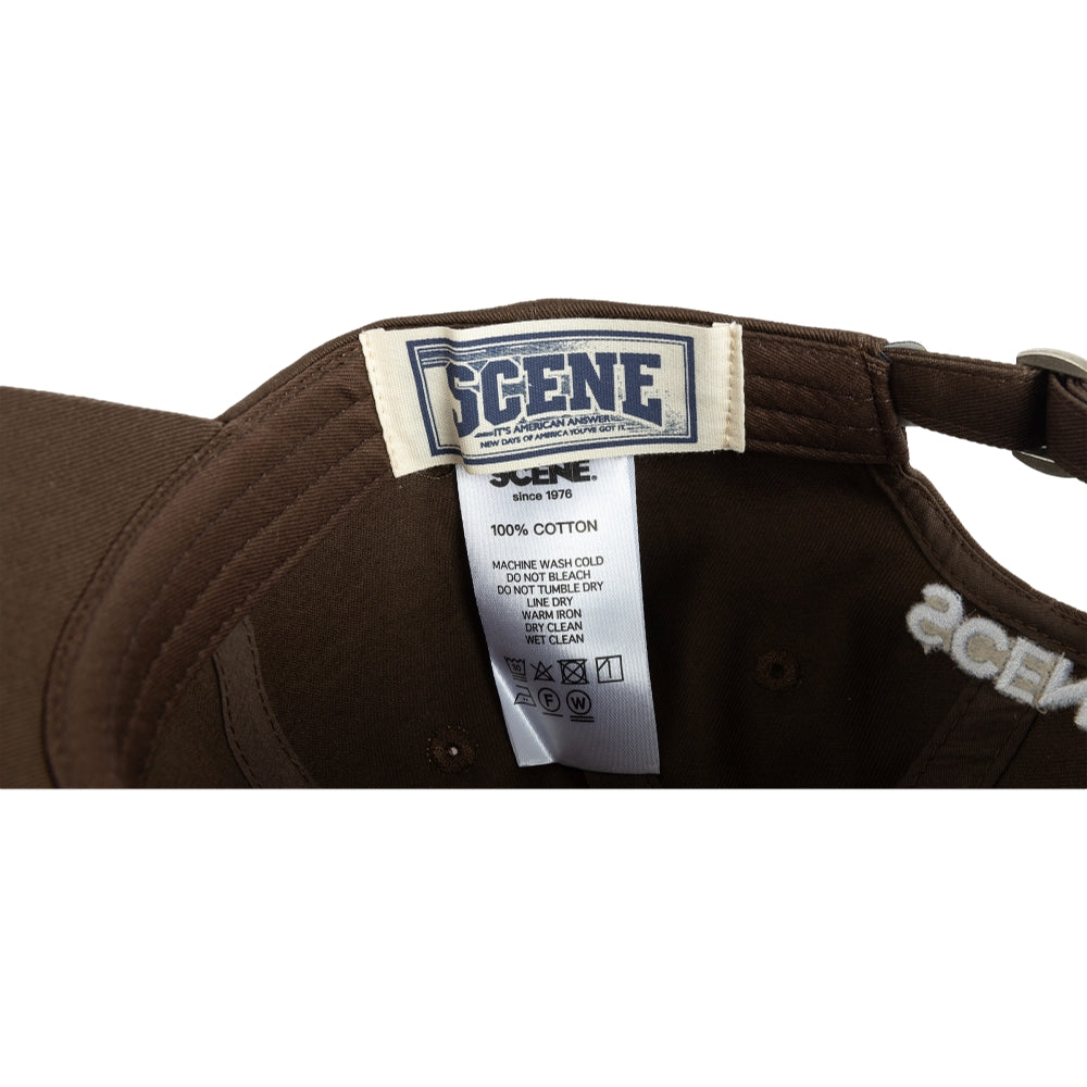SCENE BY ICE FIRE SC_PATCH_DISTRESSED_CAP //-BROWN