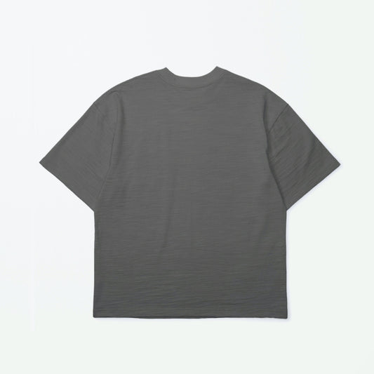 MADNESS SLUB POCKET TEE-GREY