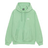 CONSIGNMENT- STUSSY STOCK LOGO HOODIE-ZEPHYR GREEN