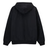 CONSIGNMENT- STUSSY STOCK LOGO HOODIE-WASHED BLACK