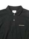 THIS IS NEVER THAT T-LOGO S/S JERSEY POLO-BLACK